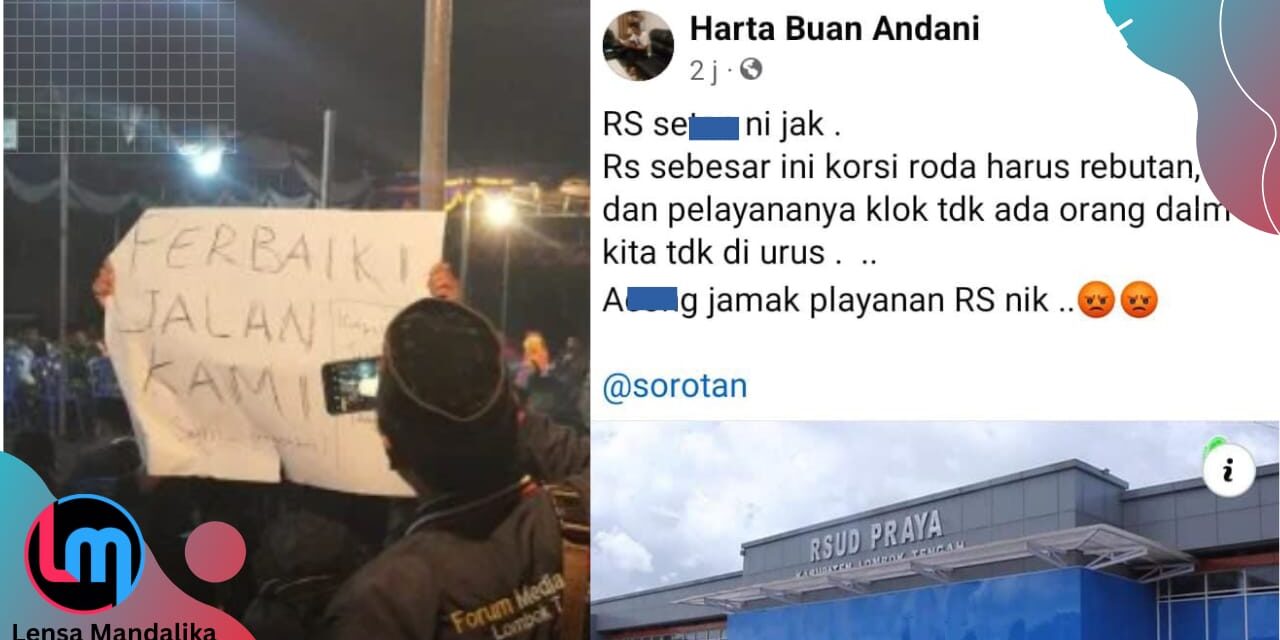 Masih heboh Jalan Rusak, viral lagi Pasien Protes Pelayanan RSUD Praya