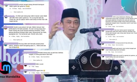 Loteng dinilai belum beres, Netizen Tak Restui Pathul Bahri Nyagub