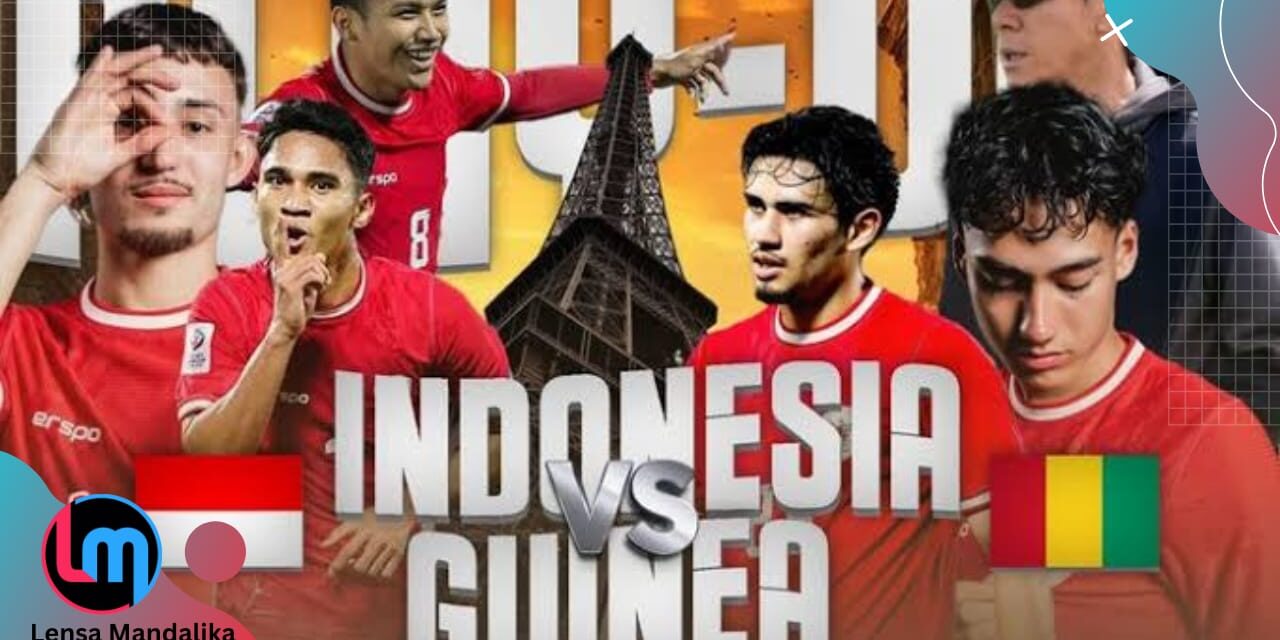 Kick Off Pukul 9 malam ini, berikut Link Live Streaming Gratis Indonesia vs Guinea