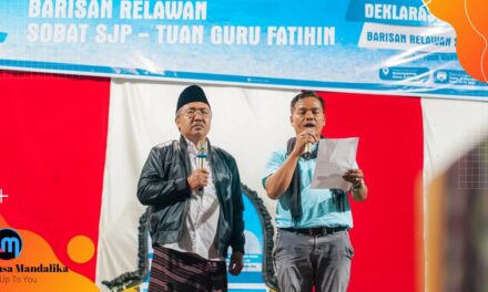 Deklarasi Relawan Sobat SJP-Fatihin, Terilhami Dari Kebutuhan Pemimpin Muda Untuk Lombok Timur