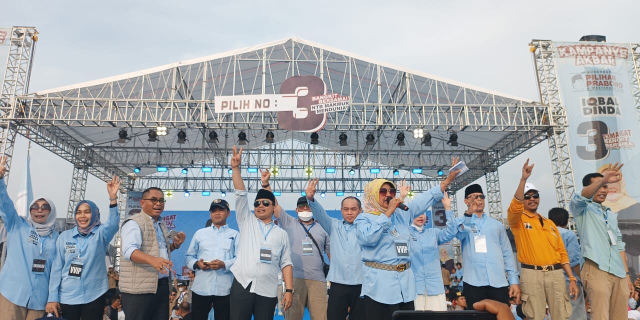 1,6 Juta Suara Jadi Modal Kuat Iqbal-Dinda Menangi Pilgub NTB