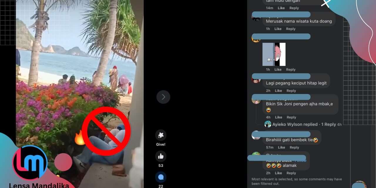 Setelah Bule, kini viral warga lokal diduga mesum di Mandalika