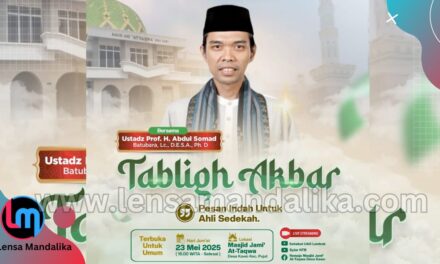 UAS Akan Hadiri Tabligh Akbar di Masjid Jami’ At-Taqwa Kawo-Pujut, ini Jadwal Lengkapnya
