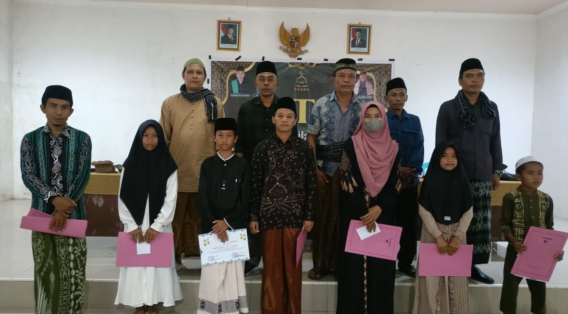 MTQ Desa Prabu 2025 Sukses Digelar, 100 Lebih Peserta Tampil di Berbagai Lomba