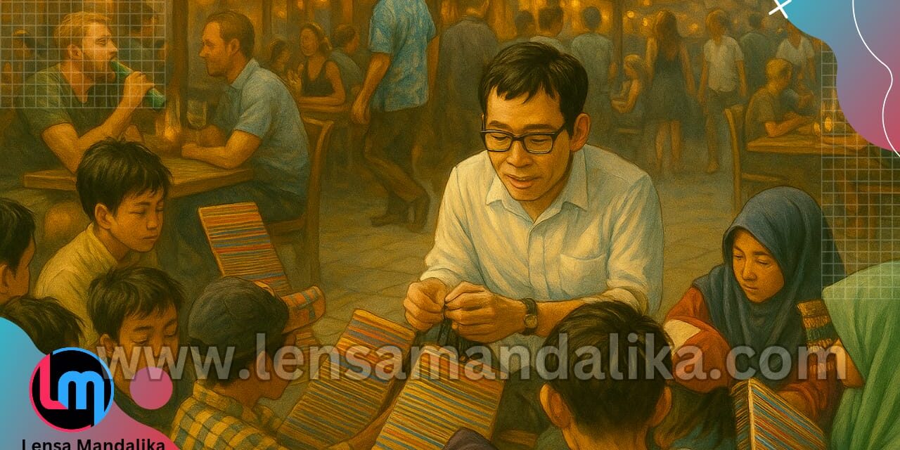 Ironi Bocah Penjual Gelang di Mandalika, Jual Kemiskinan Biar Turis Kasihan