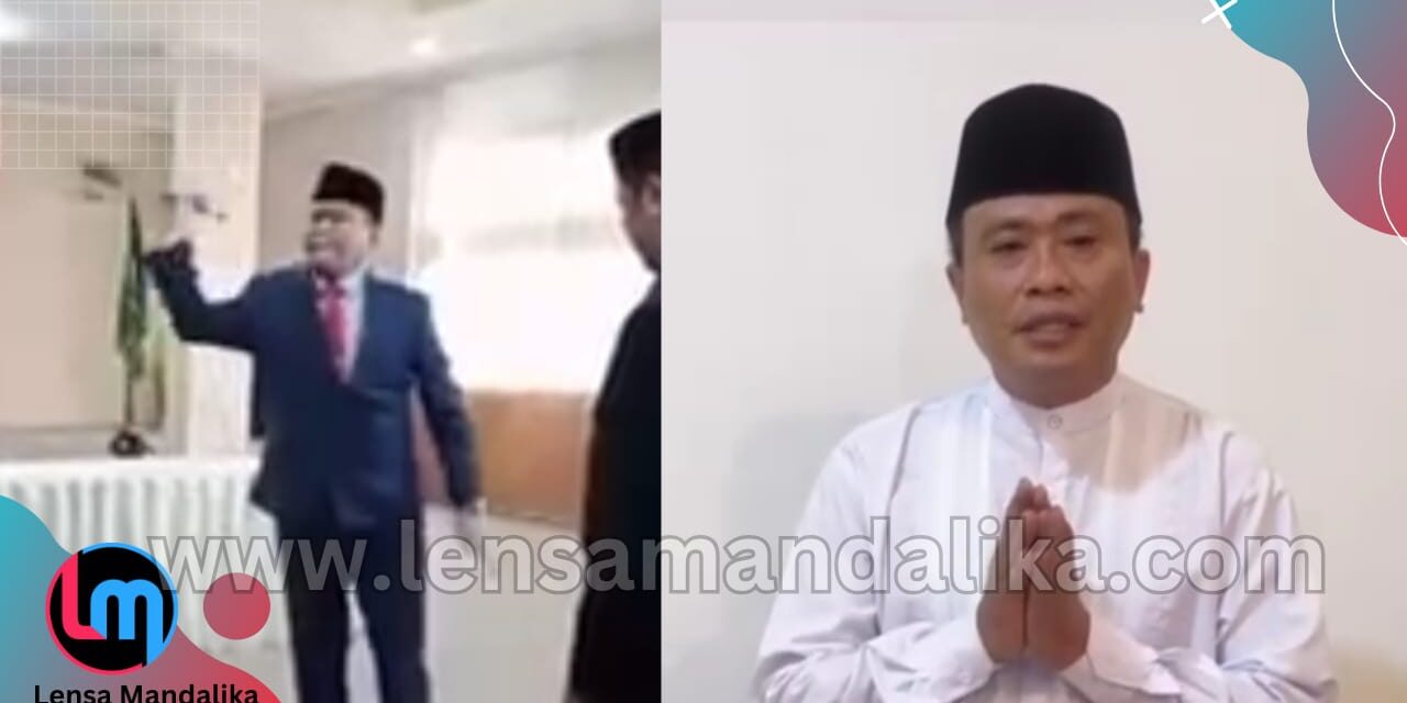 Ngaku Khilaf Lempar Stand Mic, Kakanwil Kemenag NTB Minta Maaf ke Publik