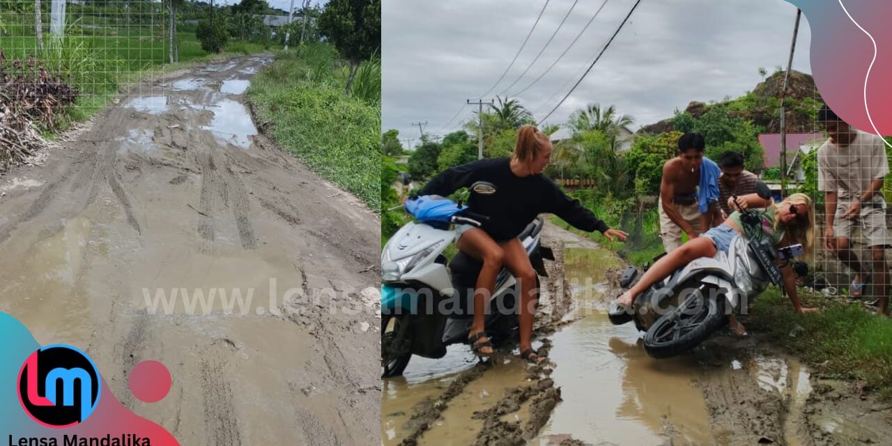 Kades di Pujut Minta Pemkab Loteng adil tangani jalan Kabupaten, Jangan Tunggu Viral baru Perbaikan