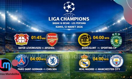 Big Match 16 Besar Liga Champion, Tonton Live Streaming Disini sambil Sahur nanti