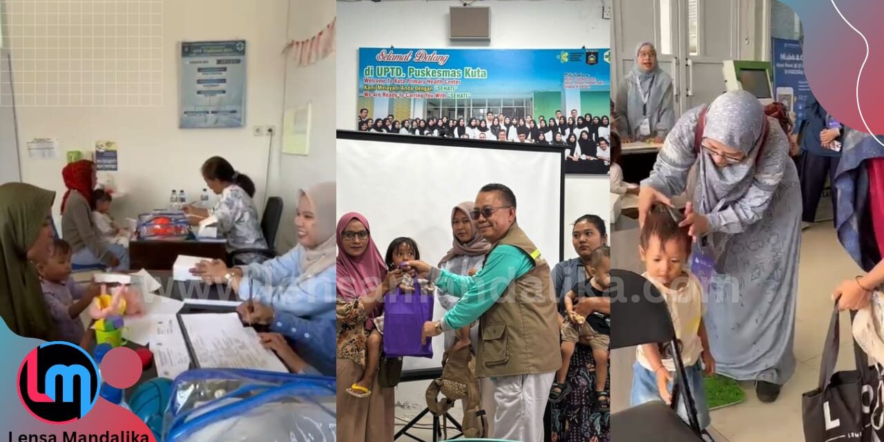 Deteksi Masalah Tumbuh Kembang Balita, IDAI Gelar Bakti Sosial di Puskesmas Kuta
