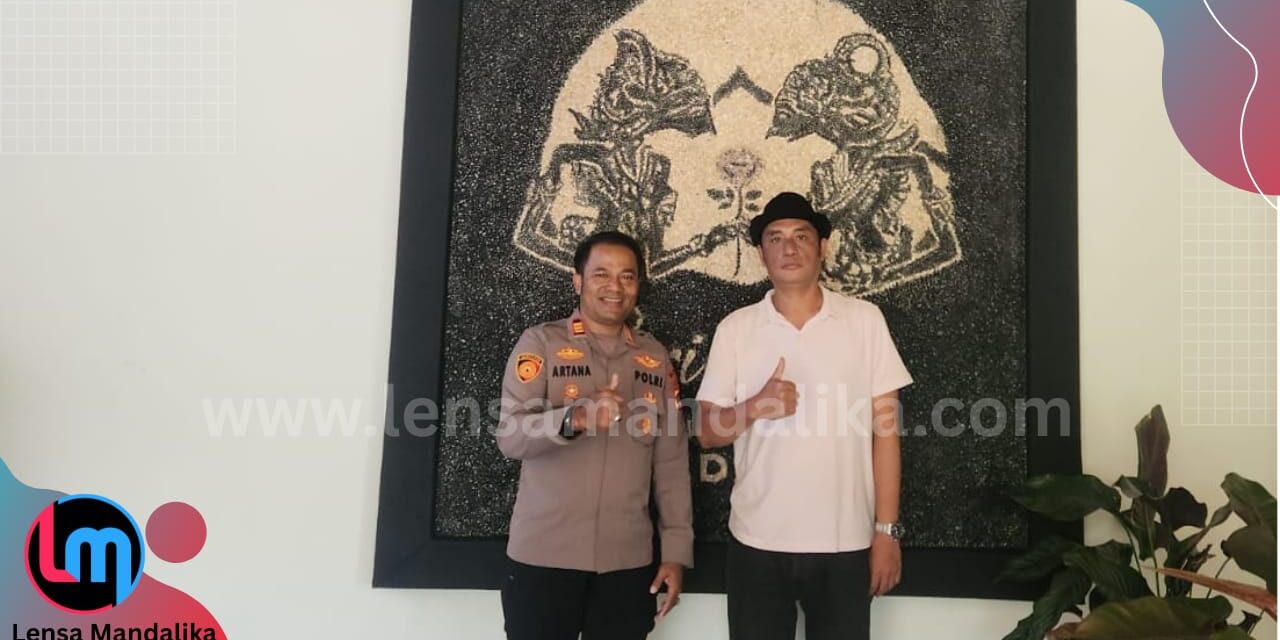 Silaturahmi dengan Kapolsek Baru, SWIM Apresiasi Penguatan Kamtibmas di Mandalika