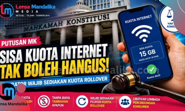 Mahkamah Konstitusi: Kuota Internet Milik Konsumen Tidak Boleh Hangus