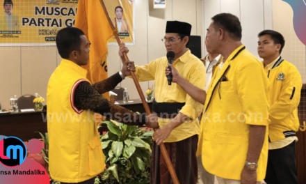 Sempat Alot, Rata Wijaya akhirnya Resmi Pimpin Golkar Kecamatan Pujut