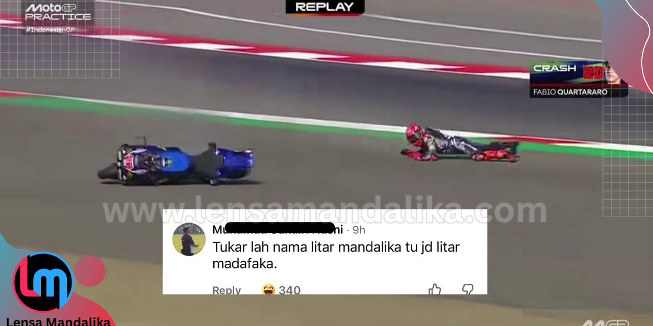 Banyak Rider Crash di Hari Pertama, Netizen Malaysia sebut Sirkuit Mandalika Tak Layak